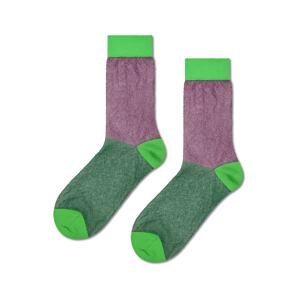 Happy Socks Ponožky  zelená / kiwi / svetlofialová