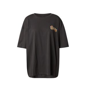BILLABONG Oversize tričko 'IF LOST'  azúrová / zelená / oranžová / čierna