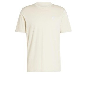 ADIDAS ORIGINALS Funkčné tričko 'Trefoil Essentials'  svetlobéžová / biela