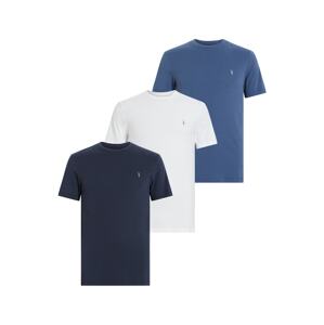 AllSaints Tričko 'BRACE'  námornícka modrá / tmavomodrá / biela