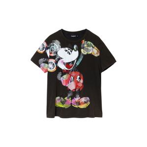 Desigual Tričko 'Arty Mickey Mouse'  zmiešané farby / čierna