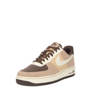 Nike Sportswear Nízke tenisky 'Air Force 1 07 LV8'  béžová / nebielená / hnedá / svetlohnedá