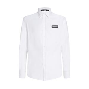 Karl Lagerfeld Biznis košeľa  čierna / biela