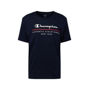 Champion Authentic Athletic Apparel Tričko  námornícka modrá / svetločervená / biela