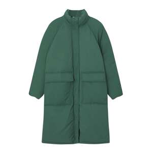 Pull&Bear Zimný kabát  zelená