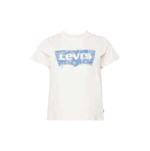 Levi's® Plus Tričko 'PL Perfect Tee'  enciánová / prírodná biela