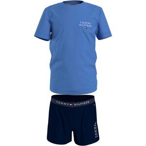 Tommy Hilfiger Underwear Pyžamo  modrá / námornícka modrá / červená / biela
