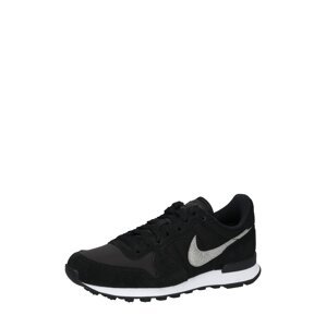 Nike Sportswear Nízke tenisky 'W INTERNATIONALIST'  čierna / biela