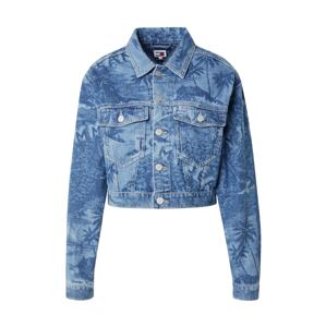 Tommy Jeans Prechodná bunda 'Claire'  modrá denim / karamelová