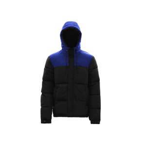 FUMO Zimná bunda  kráľovská modrá / čierna