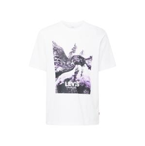 LEVI'S ® Tričko  levanduľová / pastelovo fialová / čierna / biela