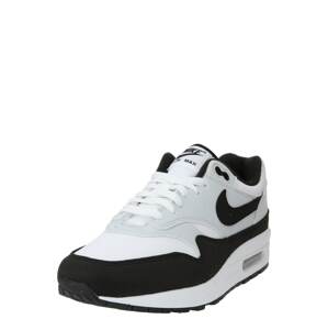 Nike Sportswear Nízke tenisky 'Air Max 1'  čierna / biela / prírodná biela