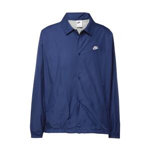 Nike Sportswear Prechodná bunda 'Club Coaches'  námornícka modrá / biela