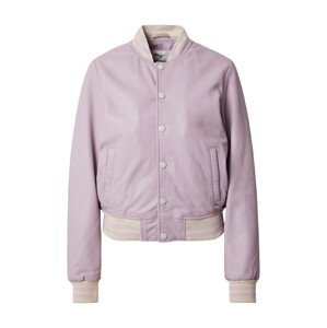 Maze Prechodná bunda  krémová / pastelovo fialová