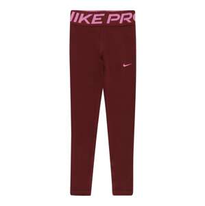NIKE Športové nohavice 'NP'  ružová / tmavočervená
