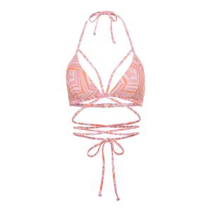 LSCN by LASCANA Bikinový top 'Lisa'  oranžová / ružová / pitaya / biela
