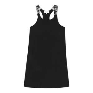 Calvin Klein Swimwear Šaty  čierna / biela