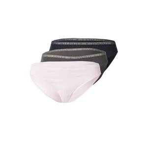 Tommy Hilfiger Underwear Nohavičky  béžová / námornícka modrá / kaki / pastelovo ružová