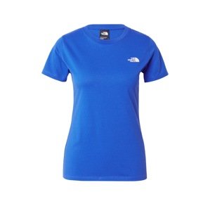 THE NORTH FACE Funkčné tričko 'SIMPLE DOME'  kráľovská modrá / biela