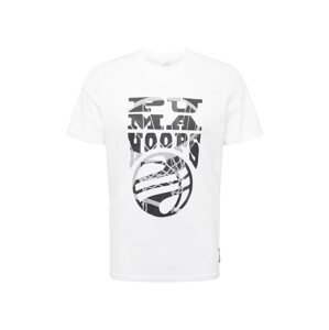 PUMA Funkčné tričko 'The Hooper 1'  sivá / čierna / biela