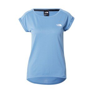 THE NORTH FACE Funkčné tričko 'Tanken'  modrá / biela