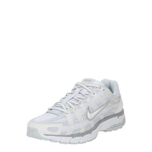Nike Sportswear Nízke tenisky 'P-6000'  sivá / biela