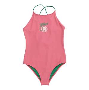 Tommy Hilfiger Underwear Jednodielne plavky  zelená / pitaya / biela