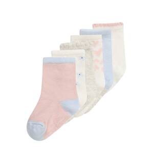 Carter's Ponožky  svetlomodrá / ružová / biela