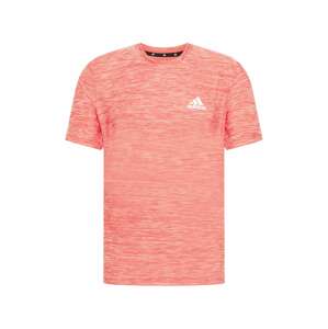 ADIDAS PERFORMANCE Funkčné tričko  brusnicová / pastelovo červená / biela