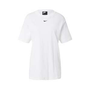 Nike Sportswear Oversize tričko  čierna / biela