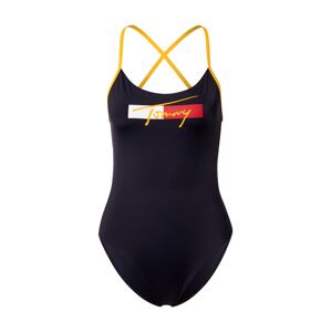 Tommy Hilfiger Underwear Jednodielne plavky 'CHEEKY'  námornícka modrá / žltá / červená / biela