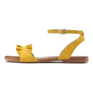 LASCANA Remienkové sandále  žltá