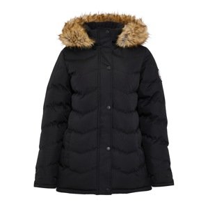 Threadbare Zimná bunda  svetlohnedá / čierna