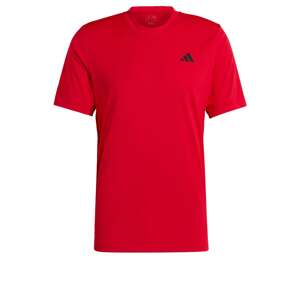 ADIDAS PERFORMANCE Funkčné tričko 'Club'  červená / čierna