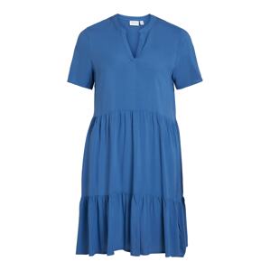 VILA Košeľové šaty 'Paya'  kráľovská modrá