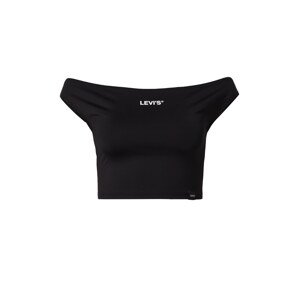 LEVI'S ® Top 'Graphic Bardot Tank'  čierna / biela
