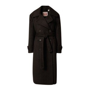 LEVI'S ® Prechodný kabát 'Wooly Trench Coat'  čierna