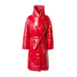 PATRIZIA PEPE Zimný kabát  červená