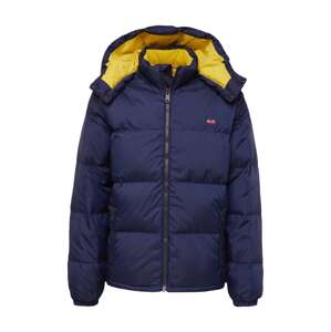 LEVI'S ® Zimná bunda 'Hooded Fillmore Short Jacket'  tmavomodrá / žltá / červená / biela