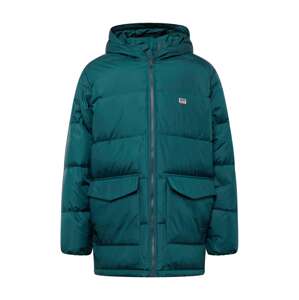 LEVI'S ® Zimná bunda 'Telegraph Mid Jacket 2.0'  smaragdová