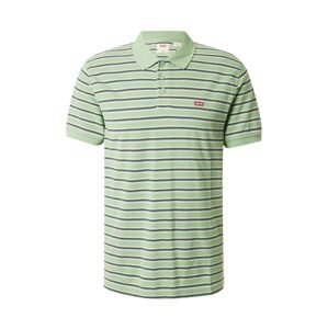 LEVI'S ® Tričko 'Levis HM Polo'  tmavosivá / pastelovo zelená / tmavočervená / biela
