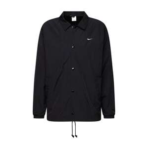 Nike Sportswear Prechodná bunda 'COACHES'  čierna / biela