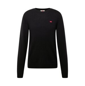 LEVI'S ® Sveter 'Original HM Sweater'  jasne červená / čierna