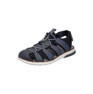 Rieker Trekingové sandále '25246'  modrá / sivá / čierna