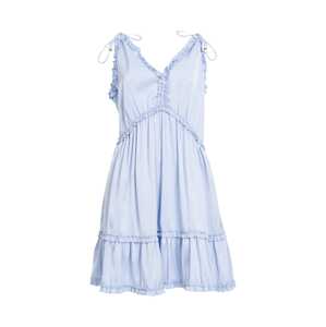 Influencer Letné šaty  pastelovo modrá