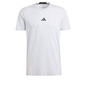 ADIDAS PERFORMANCE Funkčné tričko 'Designed for Training'  svetlomodrá / čierna