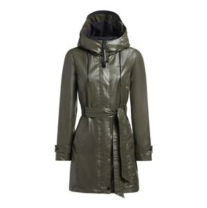 khujo Funkčný kabát 'Alecia2'  zelená / čierna / biela