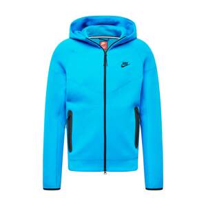 Nike Sportswear Športová mikina so zipsom 'TCH FLC'  nebesky modrá