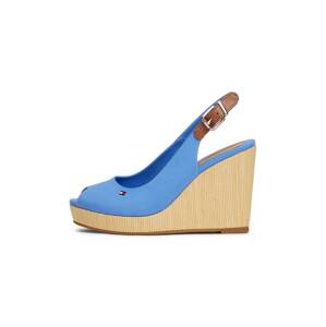 TOMMY HILFIGER Remienkové sandále 'Elena'  modrá / hnedá / červená / biela