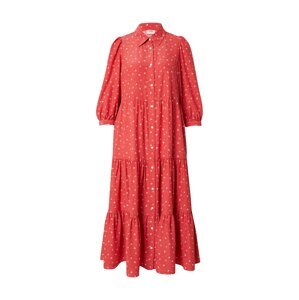 LEVI'S ® Košeľové šaty 'Cynthia Midi Dress'  zelená / ružová / červená